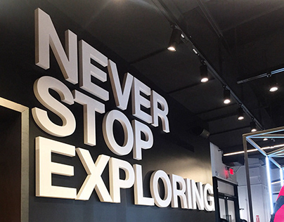 The North Face Visual Merchandising