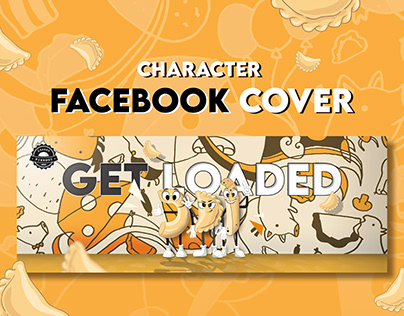 Facebook Cover With Food Characters