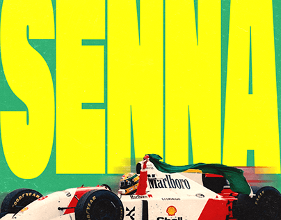Poster Design | Ayrton Senna #SENNA30