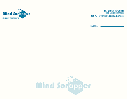 Mind Scrapper Letter Head