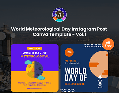 World Meteorological Day Instagram Post Vol.1