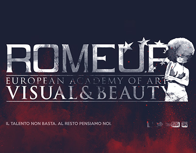 Visual Advertising for RomeurAcademy -Creative Concepts