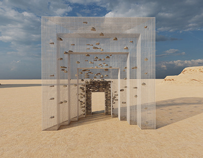 Portal to duqm | Architecture and art installation