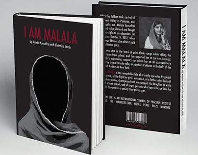 I AM MALALA - Bookcover & Newspaper