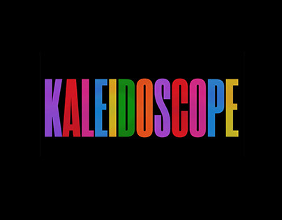 Kaliedoscope Title Sequence (University Project)