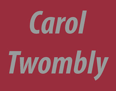 Carol Twombly Typographer