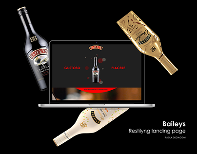 Restyling landin page Baileys