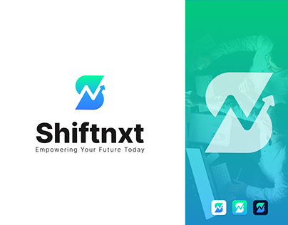 Revamp brand- ShiftNxt | Brand visual system | Logo