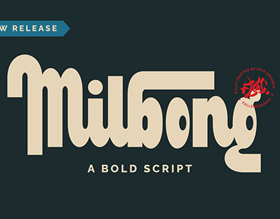 Milbong - a Bold Script