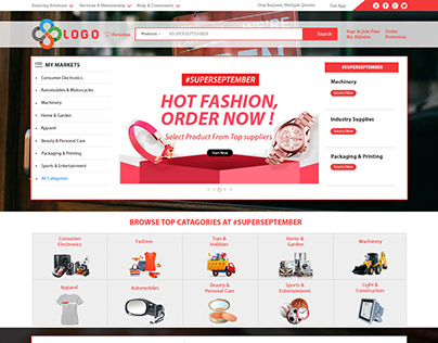 Shoping Website Design