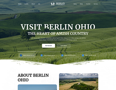 Travel & Resort Website Homepage Re-Design