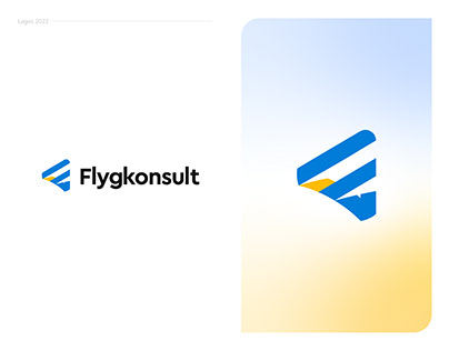 Modern logo design for aeronautical consulting company