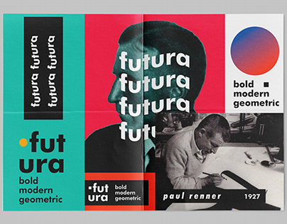Futura Typeface Poster