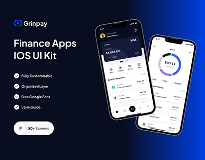 Finance Apps IOS Ui Kit