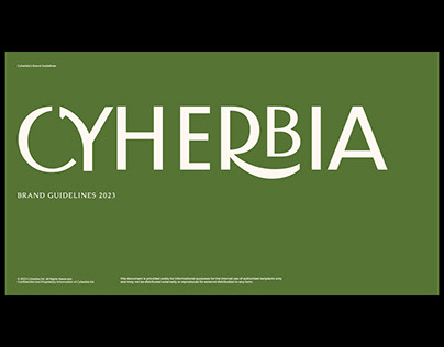 Cyherbia Botanical Park - Brand Guidelines 2023