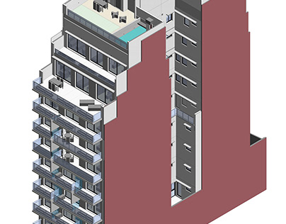 BIM Model - Residential Building