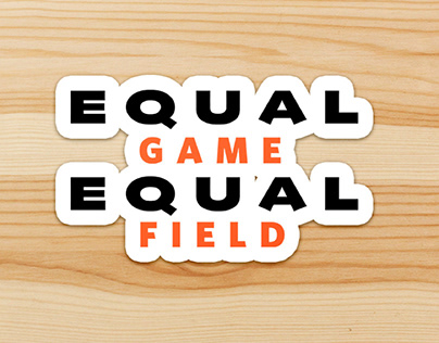Equal Game Equal Field Logo