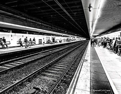Gràcia train station - Barcelona