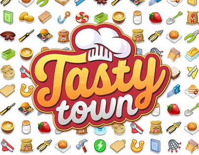 UI/UX on Tasty Town restaurant game