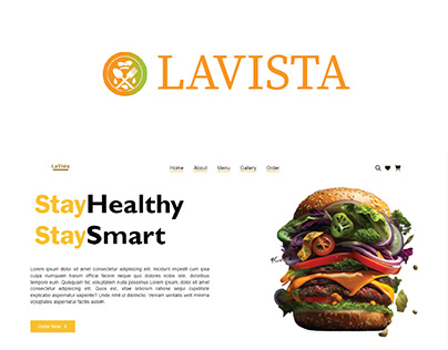 Lavista | Food Website Design