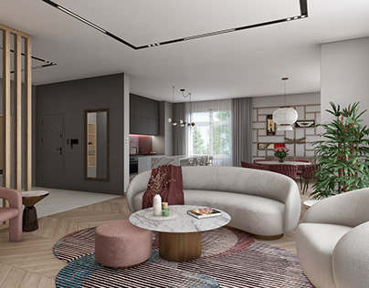 3D Visualization: Apartment Interior #64