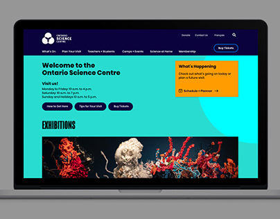 Ontario Science Centre Website