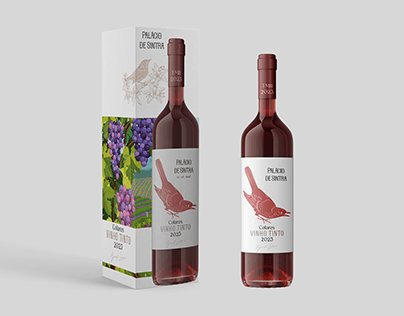 Projeto de Vinho para UFCD de design (tinto e branco)