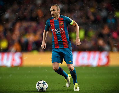 edit and retouch iniesta