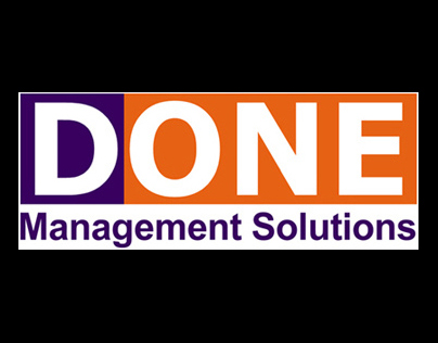 Done Management Solutions Logo and print outs