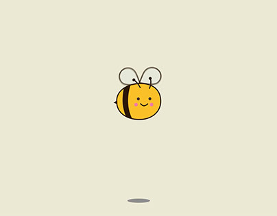 Bee flying Animation