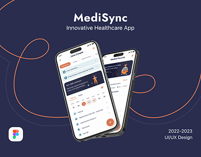 MediSync | Health App UI/UX Design