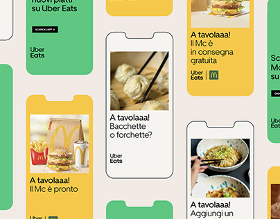 Uber Eats Italy Campaign