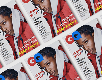 GQ Magazine Cover | Design & Mockup