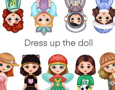 Dress up the doll