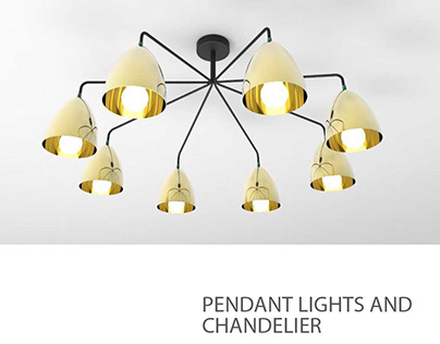 PENDANT LIGHTS AND CHANDELIER