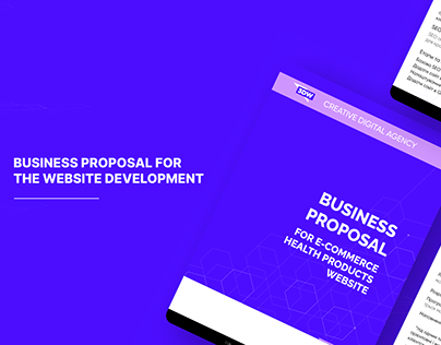 E-commerce Business Proposal Design