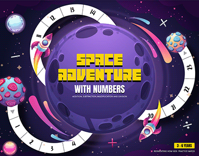 Space adventure game packaging box
