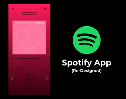 Spotify App Re-Designed