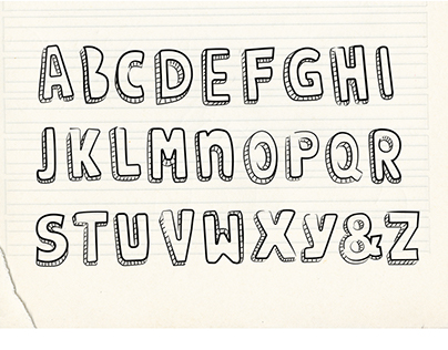 doodle type - hand drawn with charming imperfection