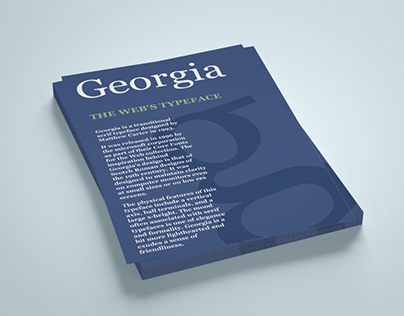 Georgia Typographic Poster