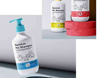 Pet Shampoo Packaging