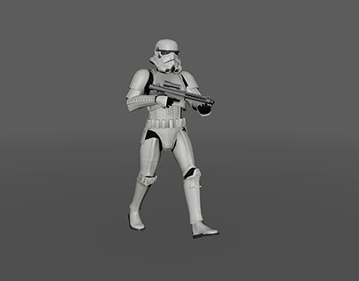 Project thumbnail - Stormtrooper Walking Reel