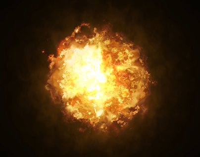 fire ball fx in after effects