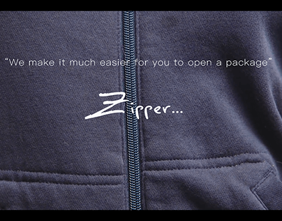 "Zipper" Packaging by Zeichnen