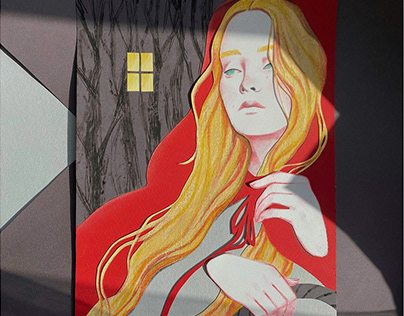 Red Riding Hood | Paper Art