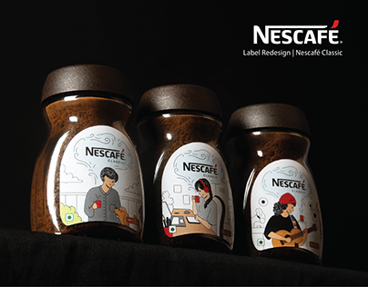 Nescafe Label Redesign