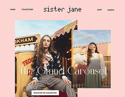 Sister Jane · Website Redesign