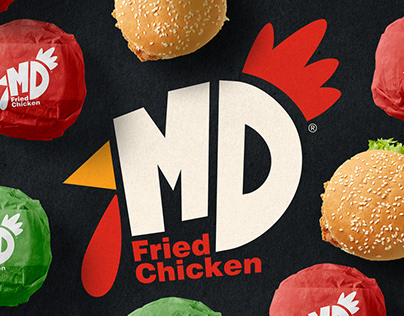 Project thumbnail - MD Fried Chicken | Brand Identity