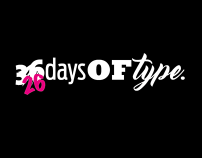 36 days of type.
