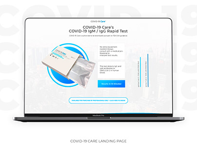 Covid-19 Care | Landing page